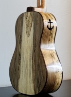 Spalted Walnut back and sides by Brice Roggero