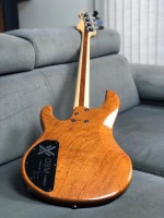 Luthier and player Fernando Giovannetti ``X-Vector Bass`` Spalted Walnut top