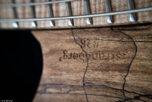 Strandberg #28, Spalted Walnut Top