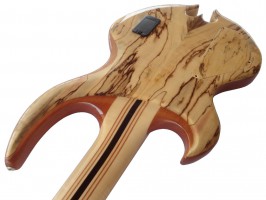 spalted maple moscato bass pearl
