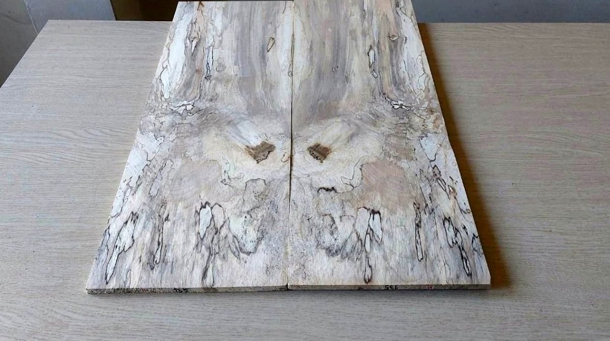 Spalted Maple Top