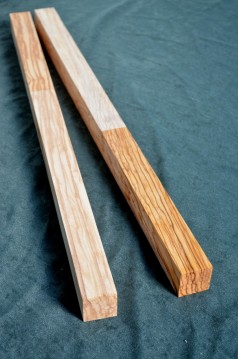 Olive wood Flute blanks